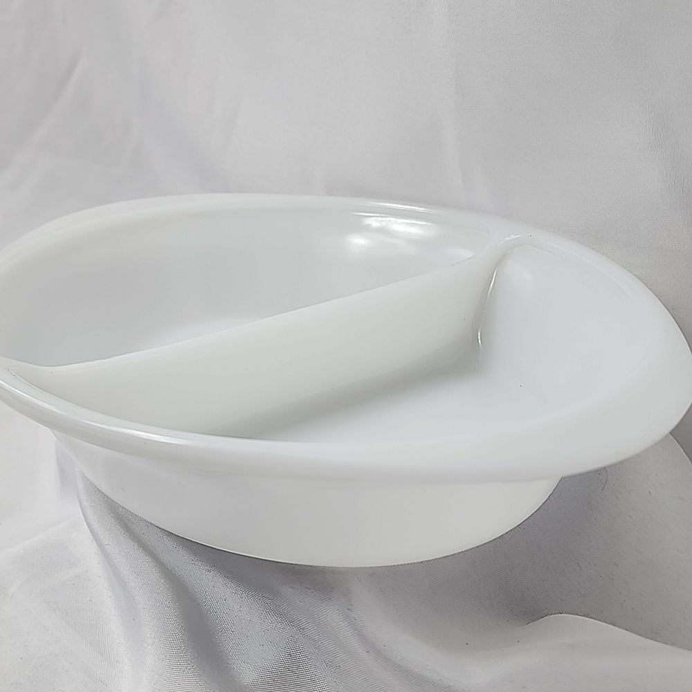 Vintage Glasbake J239 Divided Dish